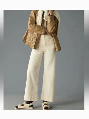 Anthropologie Maeve the Colette Wide Leg Corduroy Pant Size 29